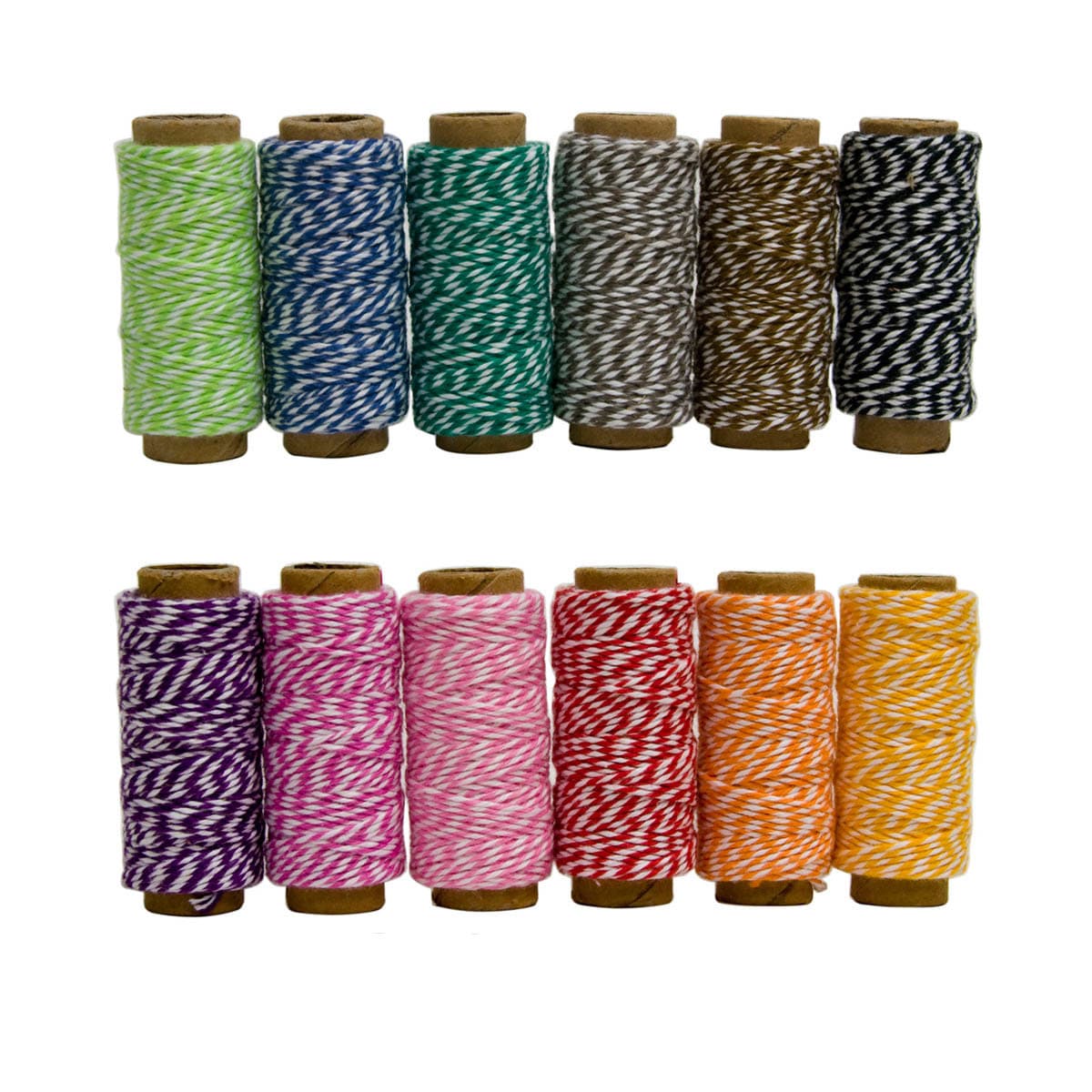 Hemptique Cotton Bakers Twine Mini Spool Bag Set 2 Ply 6/Pkg Today $9