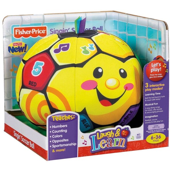 fisher price laugh and learn ball