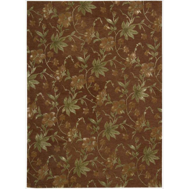 Nourison Modern Elegance Hand-tufted Area Rug - 8' x 11" - Red - Runner/Rectangle