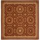 preview thumbnail 10 of 11, Nourison Versailles Palace Hand-tufted Area Rug 8' Square - Red - Square