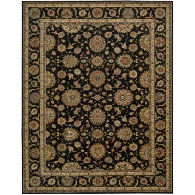 Nourison Living Treasures LI05 Area Rug - 9' 9" x 13' 9" - Black - Runner/Rectangle