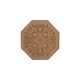 preview thumbnail 5 of 11, Nourison Versailles Palace Hand-tufted Area Rug 6' Octagon - Brown - Octagon