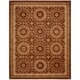 preview thumbnail 7 of 11, Nourison Versailles Palace Hand-tufted Area Rug 5' 3" x 8' 3" - Red - Rectangle