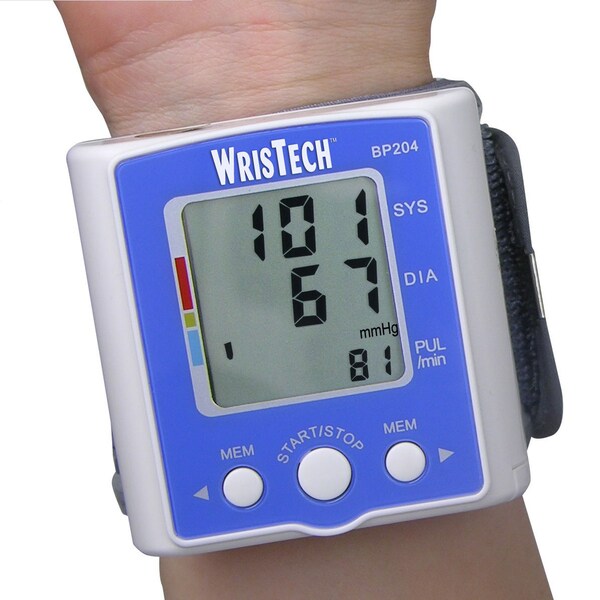 wristech blood pressure monitor