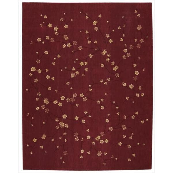 Chambord Cherry Blossom Brick Rug (79 x 1010)