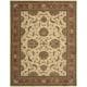 preview thumbnail 4 of 59, Nourison Living Treasures Persian Border Floral Area Rug 8'3" x 11'3" - Ivory/Red - Runner/Rectangle