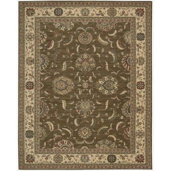 Nourison Living Treasures Persian Border Floral Area Rug
