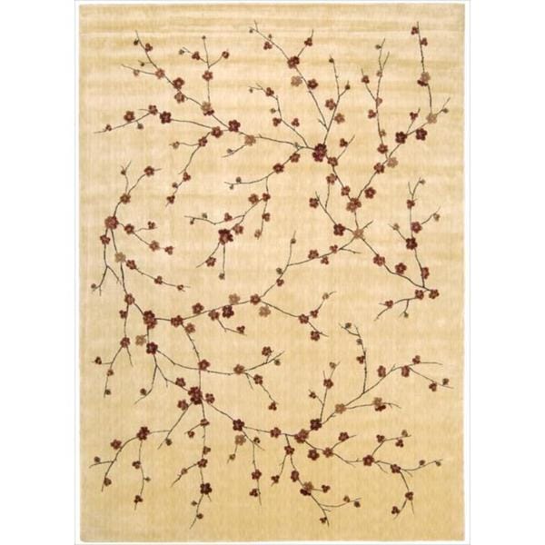 Shop Chambord Cherry Blossom Ivory Rug (7'6 x 9'6) - Free Shipping ...