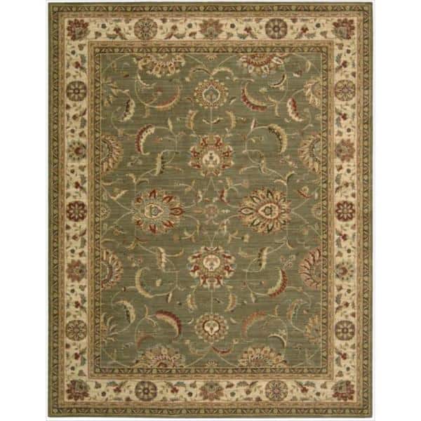 Nourison Living Treasures Persian Border Floral Area Rug