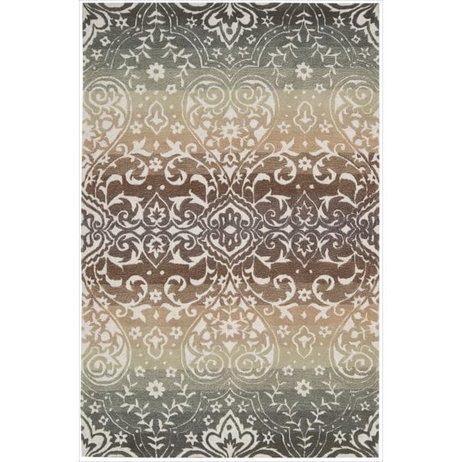 Hand tufted Panorama Earth Rug (8 x 106) Today $585.99 Sale $527