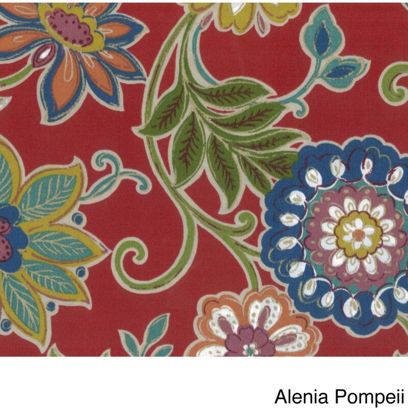 Blazing Needles 42-inch Indoor/Outdoor Bench Cushion - Alinea Pompeii