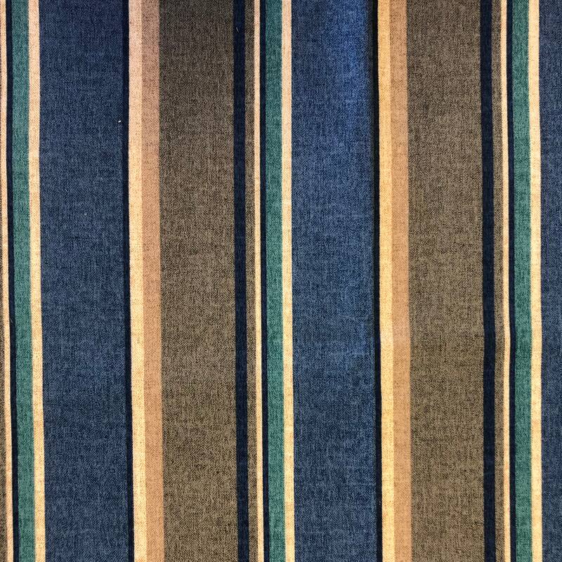 Blazing Needles 3-piece Indoor/Outdoor Settee Cushions - 19 x 19/19 x 42 - Sovaro Denim