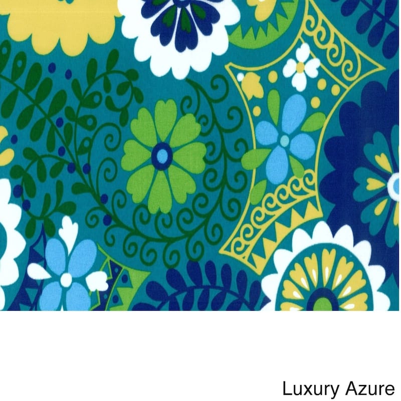 Blazing Needles 3-Piece Settee 3-Piece Outdoor Cushion Set - Luxury Azure