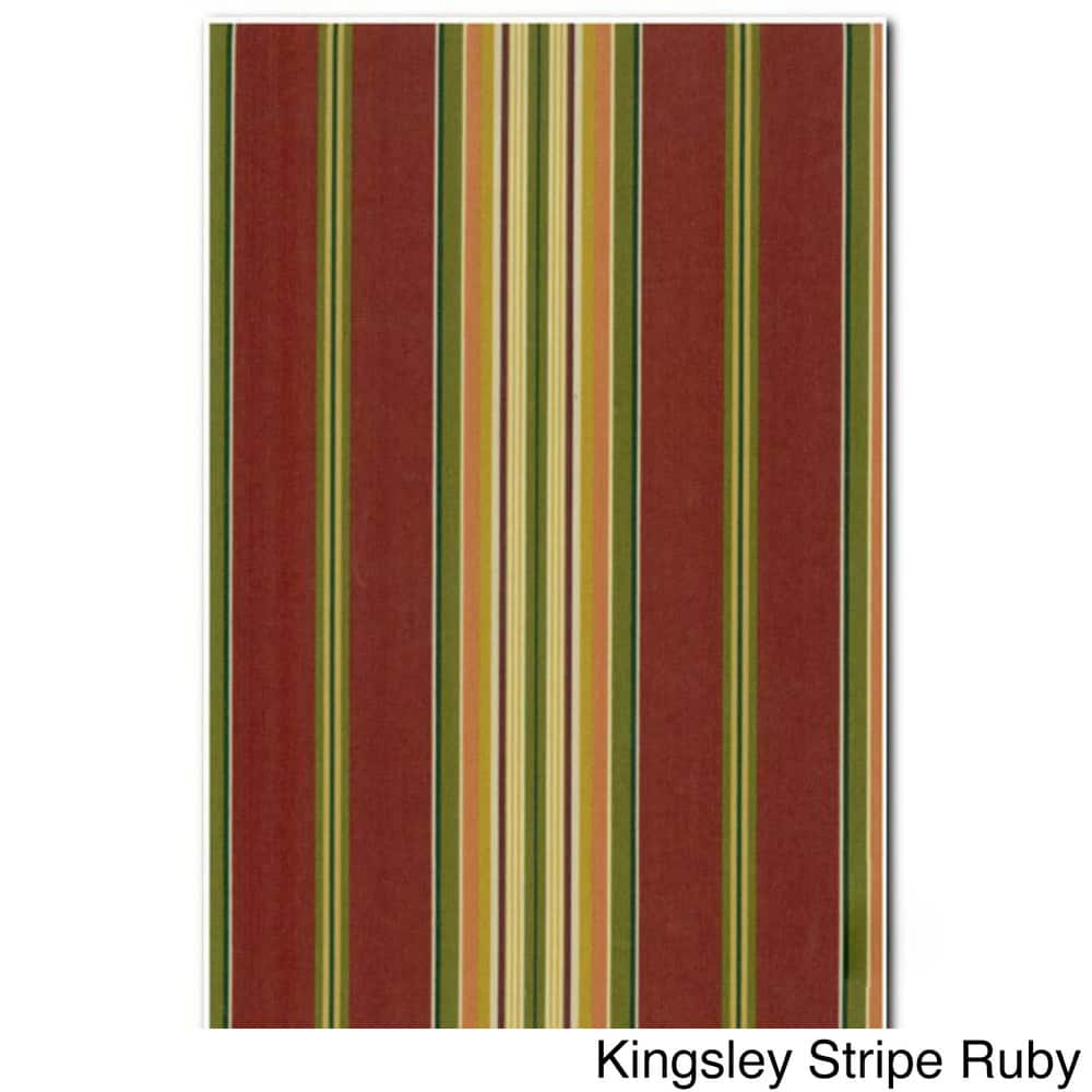 Blazing Needles 19-inch U-Shaped Indoor/Outdoor Chair Cushion - 19" x 19"