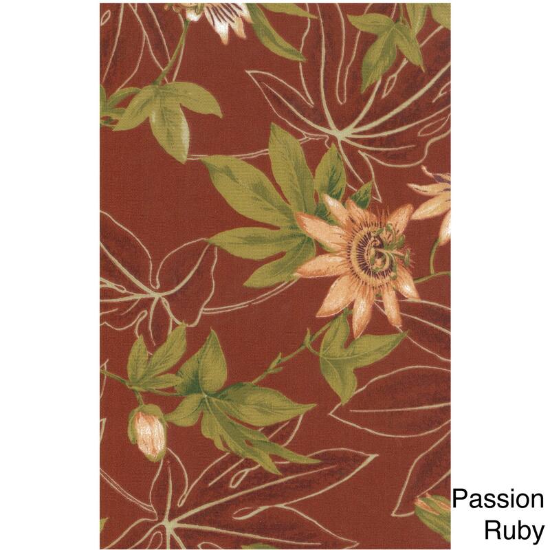 Blazing Needles 20-inch Indoor/Outdoor Cushions (Set of 4) - 20 x 19 - Passion Ruby