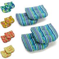 Blazing Needles 19-inch U-shape Indoor/Outdoor Chair Cushions (Set of 4) - 19" x 19"