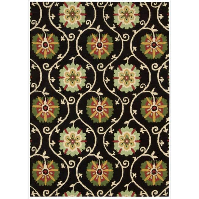 Nourison Suzani SUZ03 Hand-tufted Area Rug