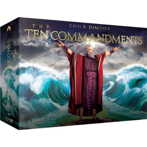 The Ten Commandments (Blu-ray/DVD)