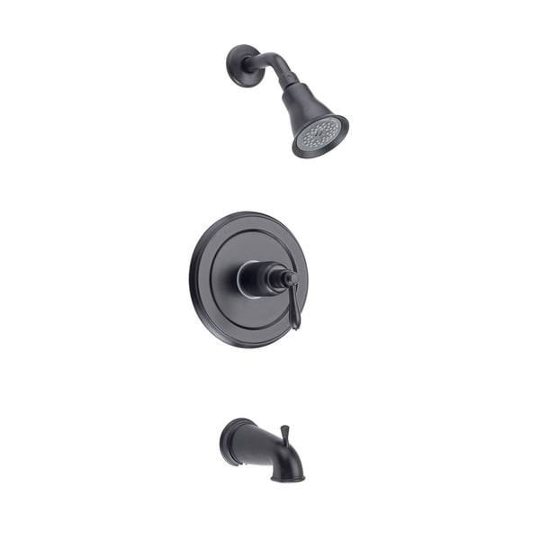 Fontaine Montbeliard Oil Rubbed Bronze Single handle Tub and Shower Faucet Set Fontaine Shower Kits