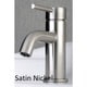 preview thumbnail 2 of 3, Kingston Brass Single Handle Bathroom Faucet with Pop-up Drain satin nickel