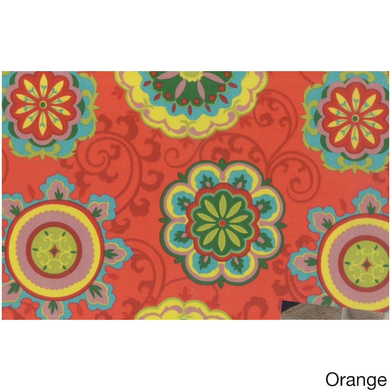 Blazing Needles 20-inch Indoor/Outdoor Chair Cushion (Set of 4) - Farrington Terrace Grenadine