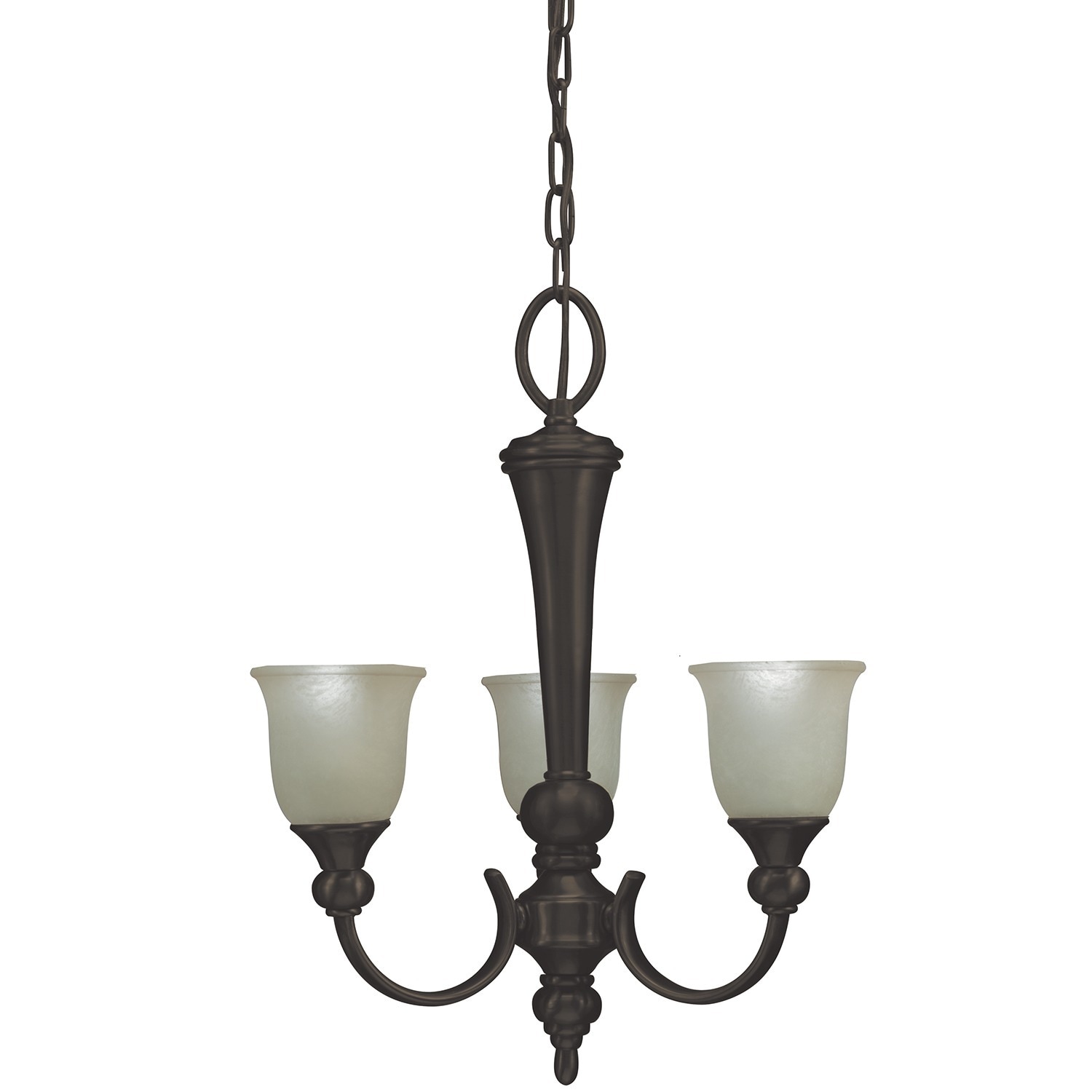 Aztec Lighting Antique Brass 3 light Chandlier Today $82.99 Sale $74