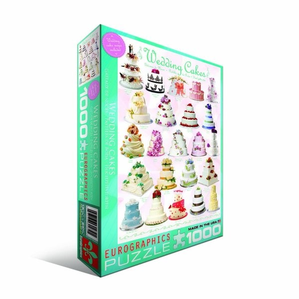 Eurographics 100 piece Wedding Cakes Jigsaw Puzzle Eurographics Puzzles