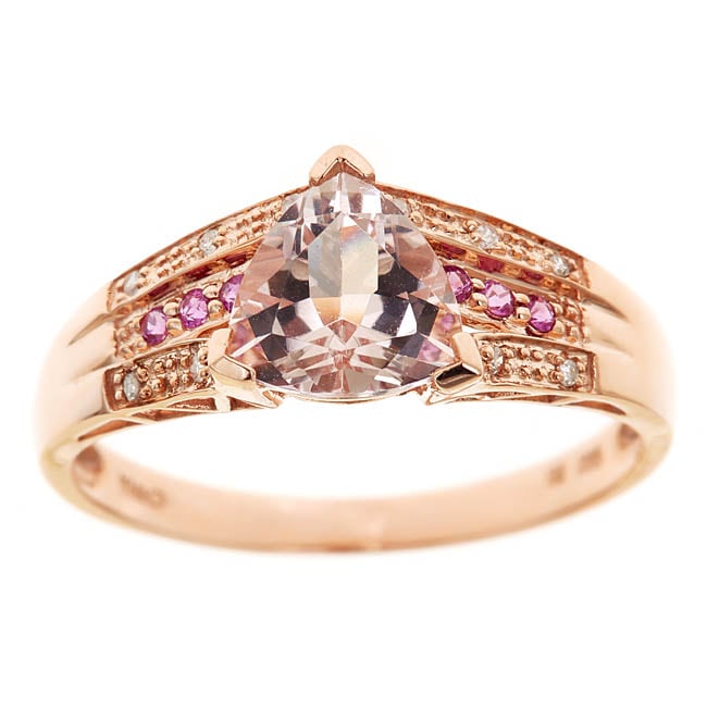 Morganite Rings Buy Diamond Rings, Cubic Zirconia