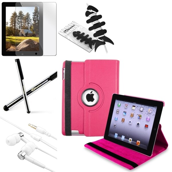 BasAcc BasAcc Case/ Screen Protector/ Stylus/ Headset/ Wrap for Apple iPad 2/ 3/ 4 BasAcc iPad Accessories