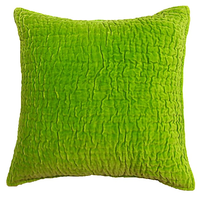 lime green lumbar pillow
