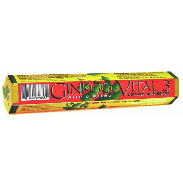 HealthAid Ginkgo Vital 3 Health Aid Supplements