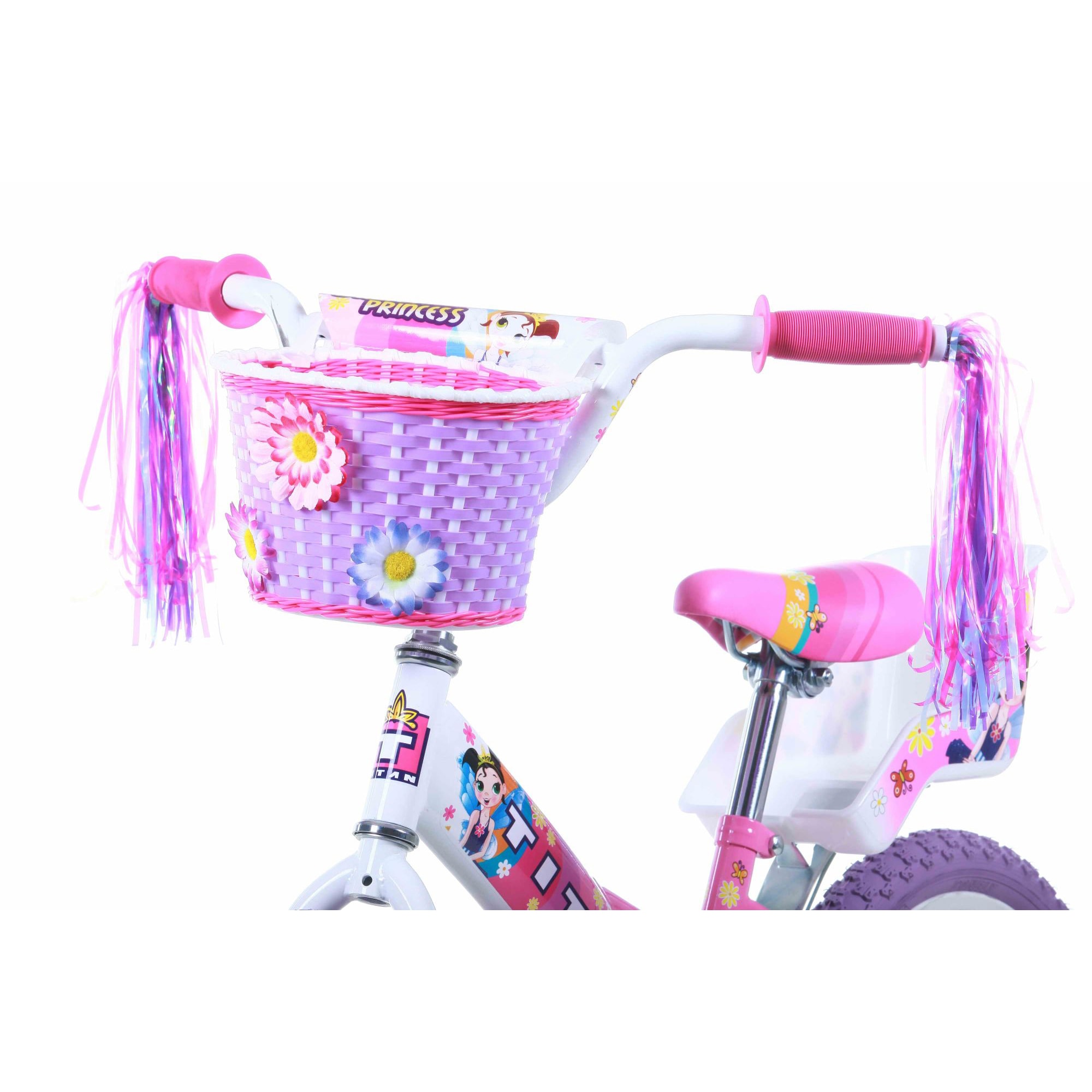 Titan flower power princess girl's clearance bike