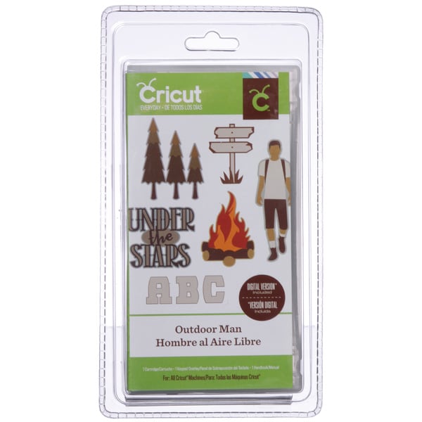 Cricut Outdoor Man Everyday Cartridge Provo Craft Cartridges