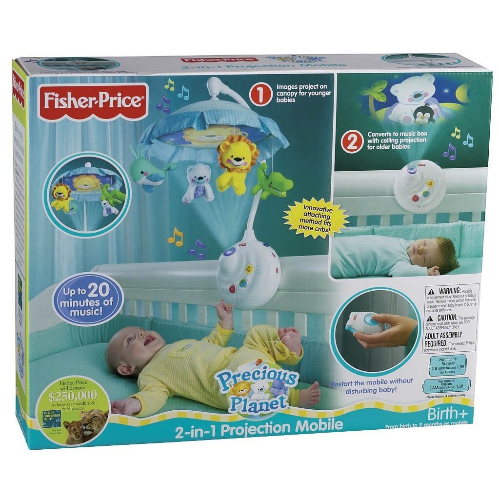 fisher price precious planet projection mobile