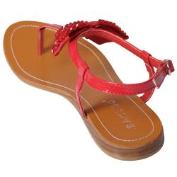 Shop Journee Collection Women's 'Morning-33' Patent Bow-front Sandals ...