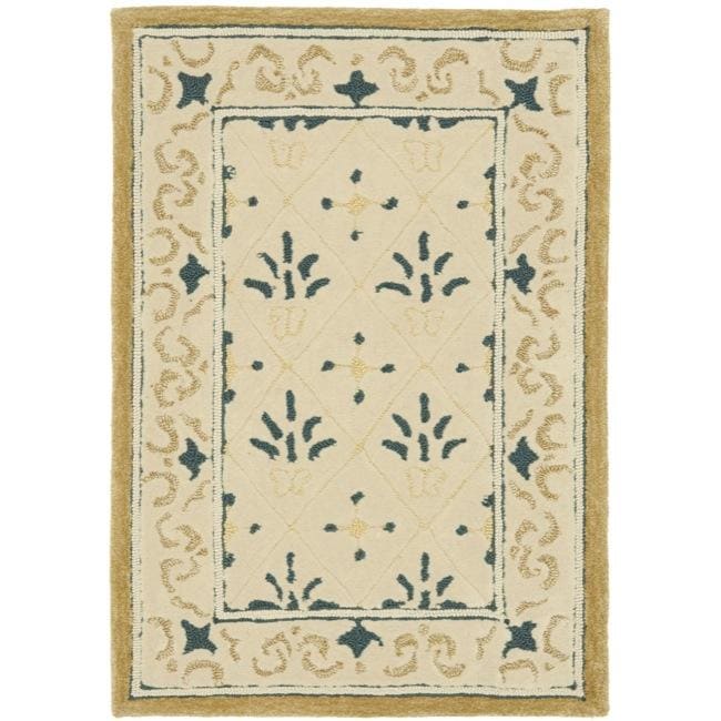 Simply Clean Morocco Hand hooked Ivory Rug (2 x 3 