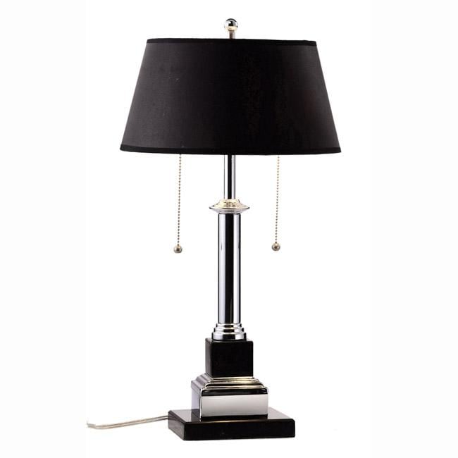 Chrome Marble Base Table Lamp Free Shipping Today 13802051 5666