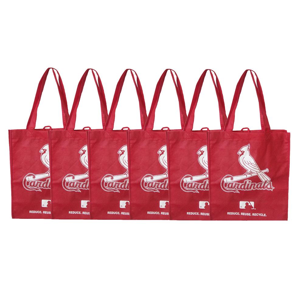 St. Louis Cardinals Reusable Bags (Pack of 6)