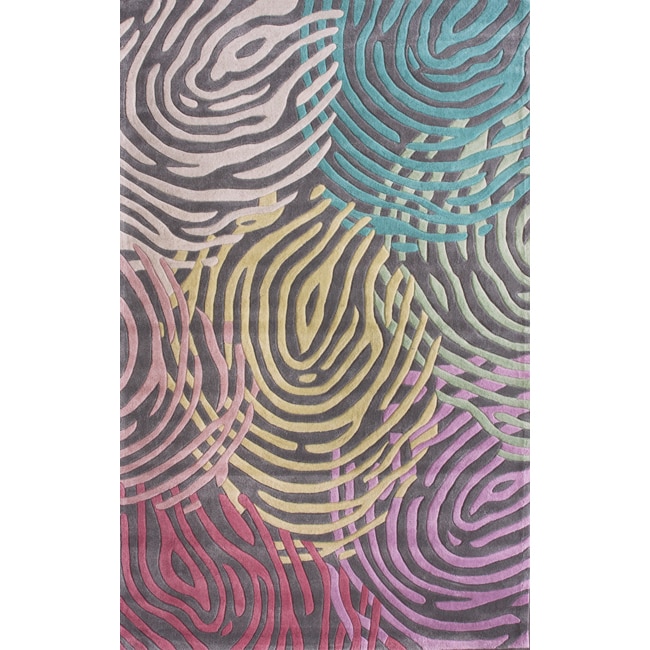 Nuloom Handmade Deco Modern Multi Rug (5 X 8)