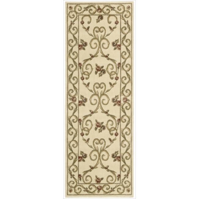 Nourison Summerfield Ivory Rug (2' x 5'9) Nourison Runner Rugs