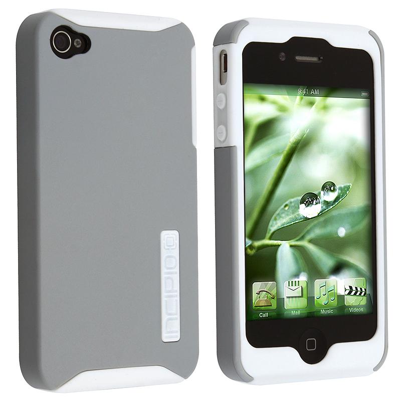 INCIPIO Apple iPhone 4 Dual Protection Silver Silicrylic Case