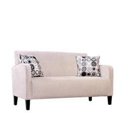 Gabi Khaki Twill Apartment size Sofa