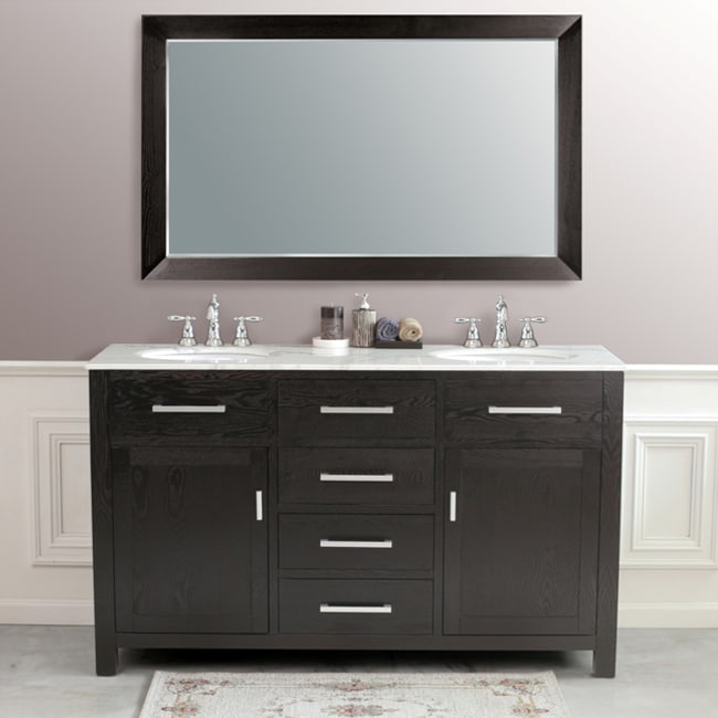 Stanton 60 inch Double sink Bathroom Vanity Set