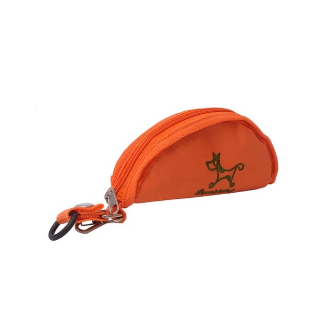 Foldable Orange Pet Dog Bowl