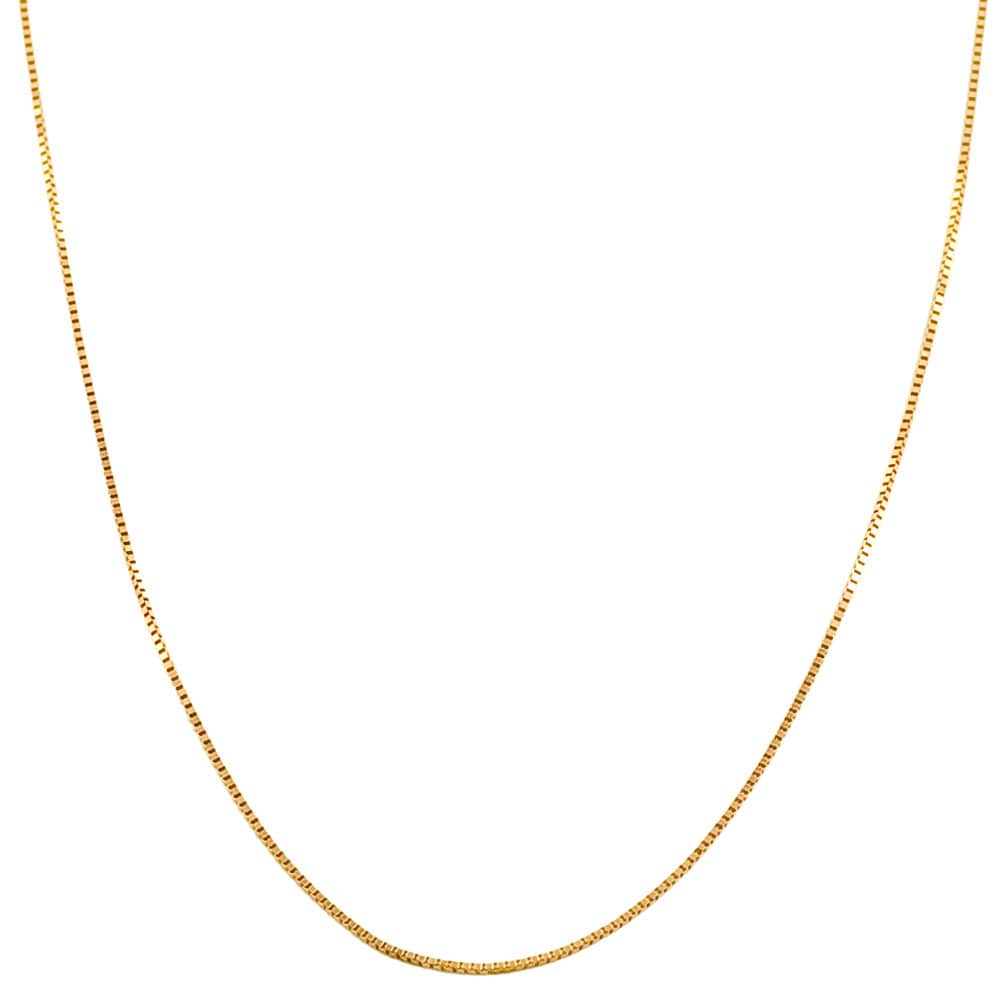 14k Rose Gold 16 inch Venetian Box Chain  ™ Shopping   Top