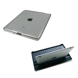 Premium Apple iPad 2 Aluminum Shell with Bluetooth Keyboard and Stand