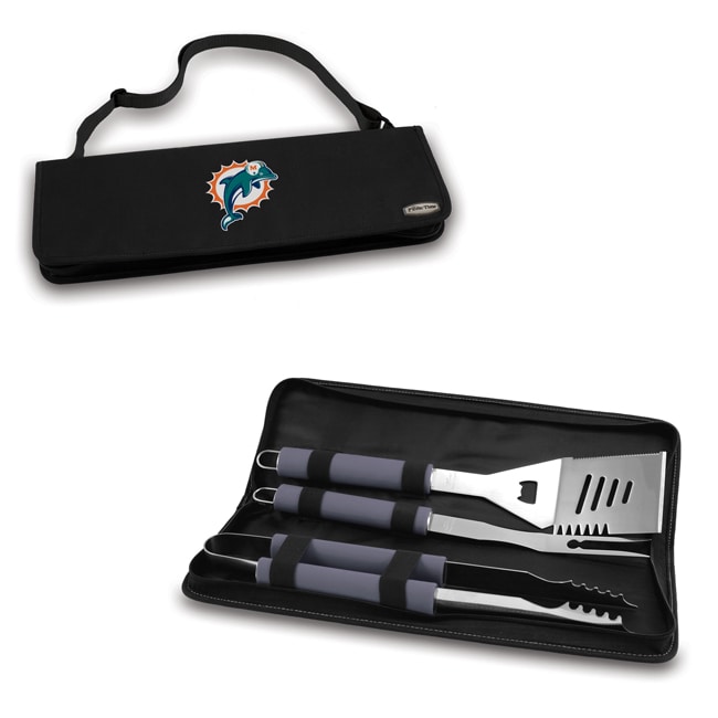 Picnic Time Miami Dolphins Metro Bbq Tool Tote