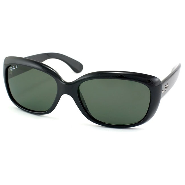 Ray Ban Womens Jackie Ohh Black Polarized Sunglasses  