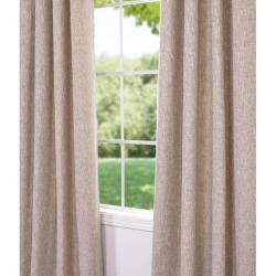 Shop Exclusive Fabrics Oatmeal Cotton Linen 84 Inch Grommet