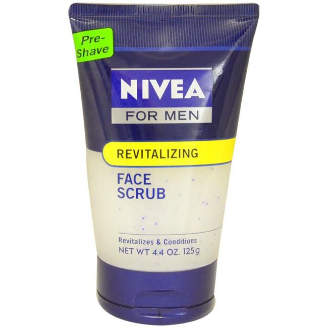 Nivea for Men 4.4 ounce Revitalizing Face Scrub Nivea Face Creams & Moisturizers